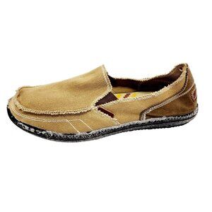 Mens Classic Casual Slip-On Loafers Size M12 brown